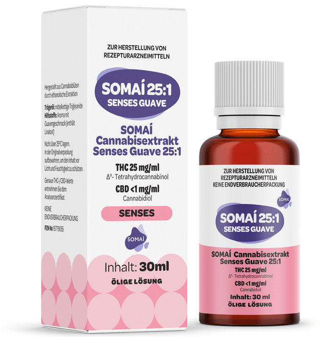 Somai Cannabisextrakt Senses Guave 25/1